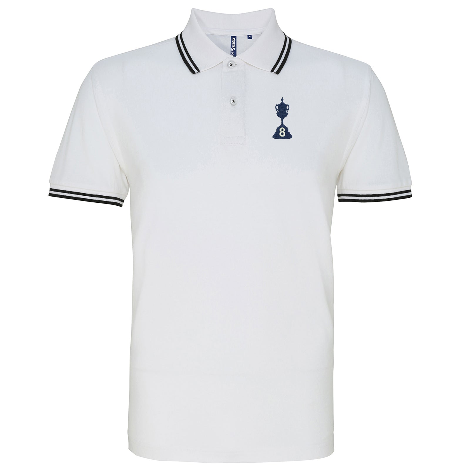 WBA Football Tipped Polo Shirt 