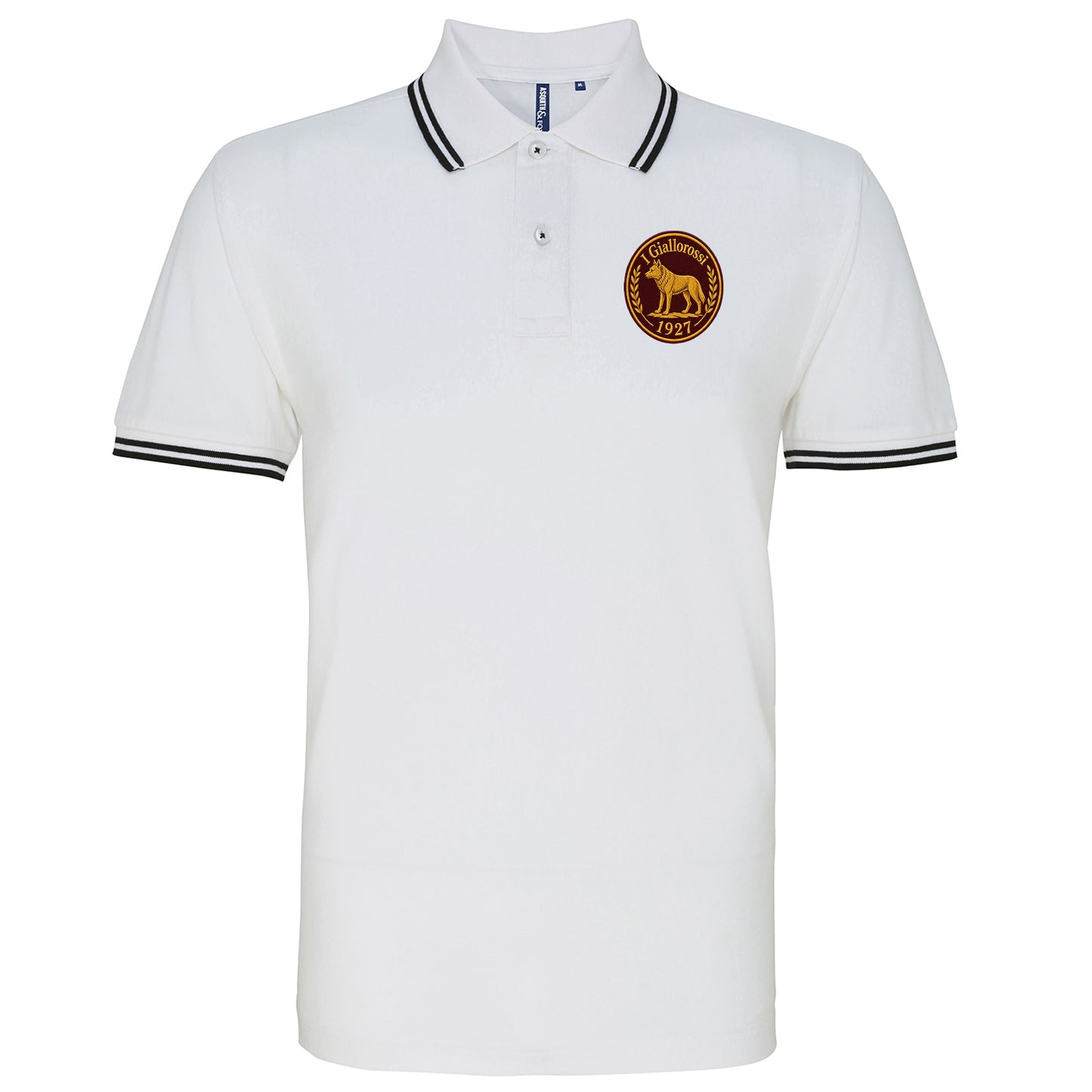 I Giallorossi 1927 Tipped Polo Shirt
