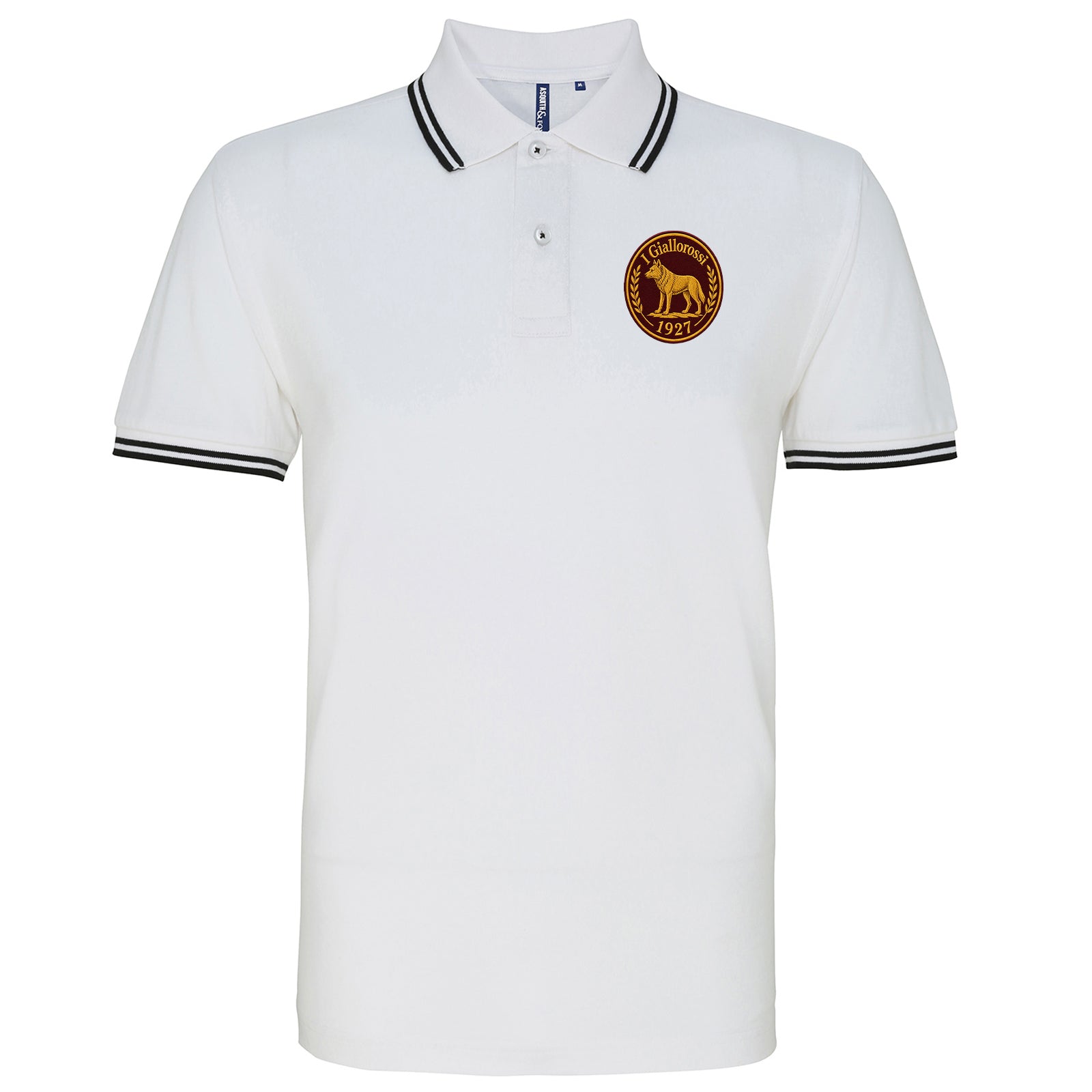 I Giallorossi 1927 Tipped Polo Shirt
