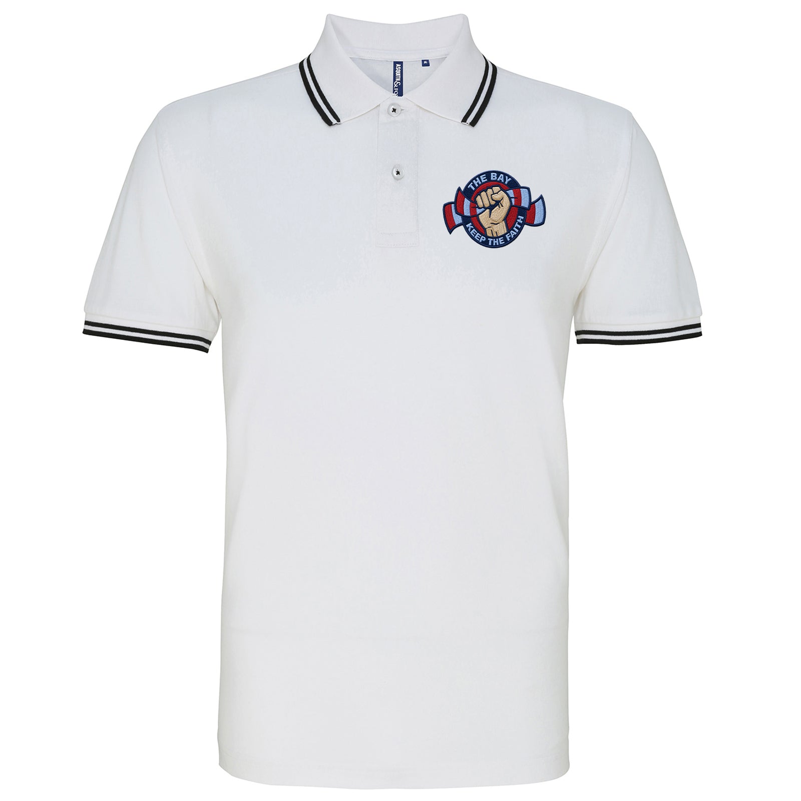 Colwyn Bay Football Tipped Polo Shirt