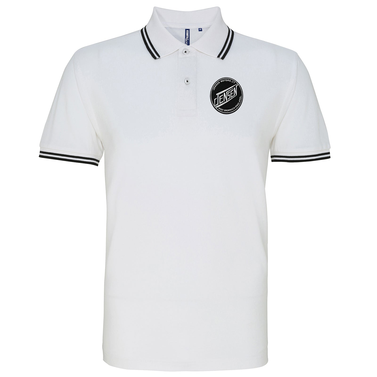 Jensen Motors Limited West Bromwich Tipped Polo Shirt