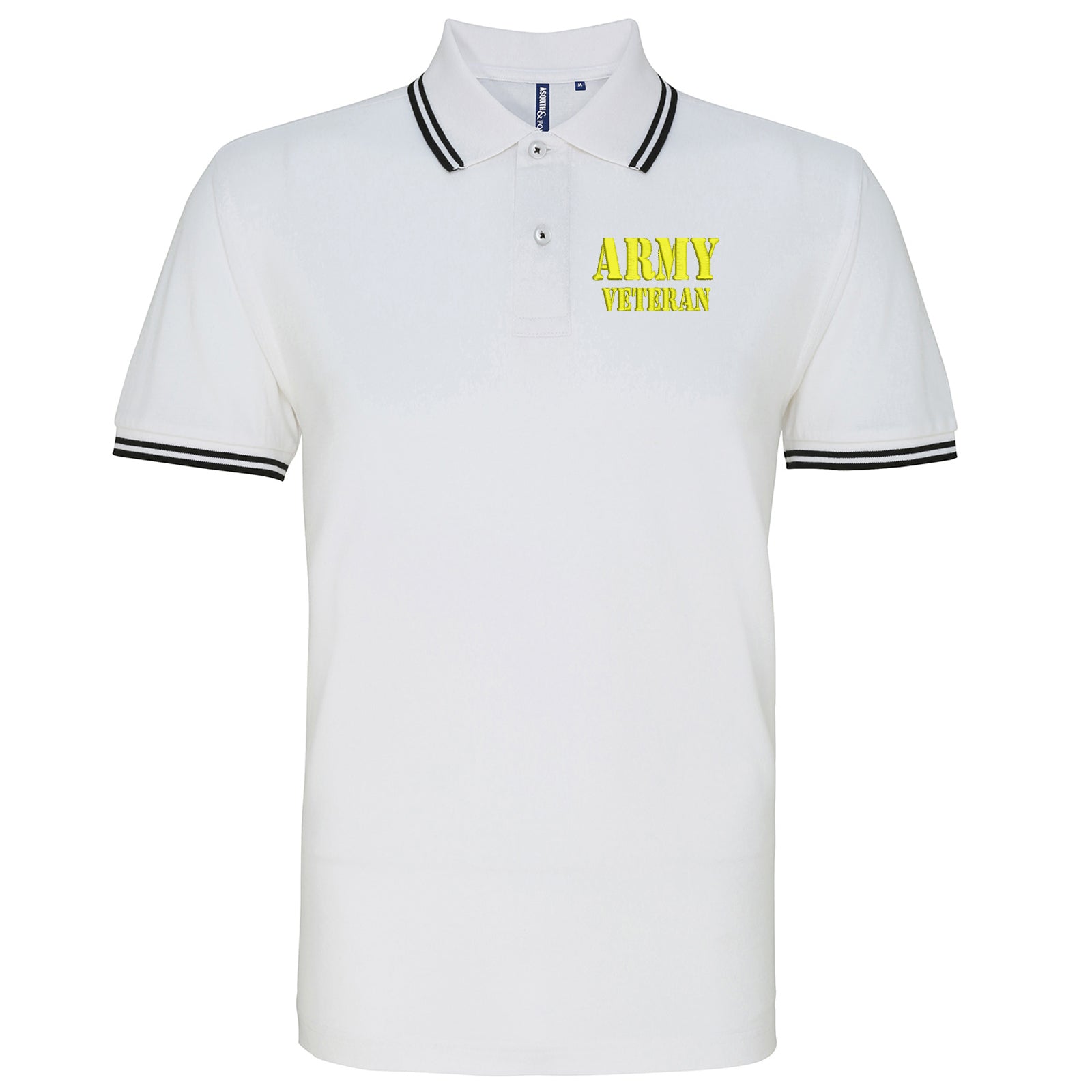 Army Veteran Tipped Polo Shirt