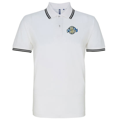 Leeds United Football Tipped Polo Shirt 