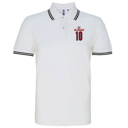 Bellingham Football Tipped Polo Shirt