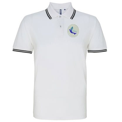 Classic Cardiff City FC Tipped Polo Shirt