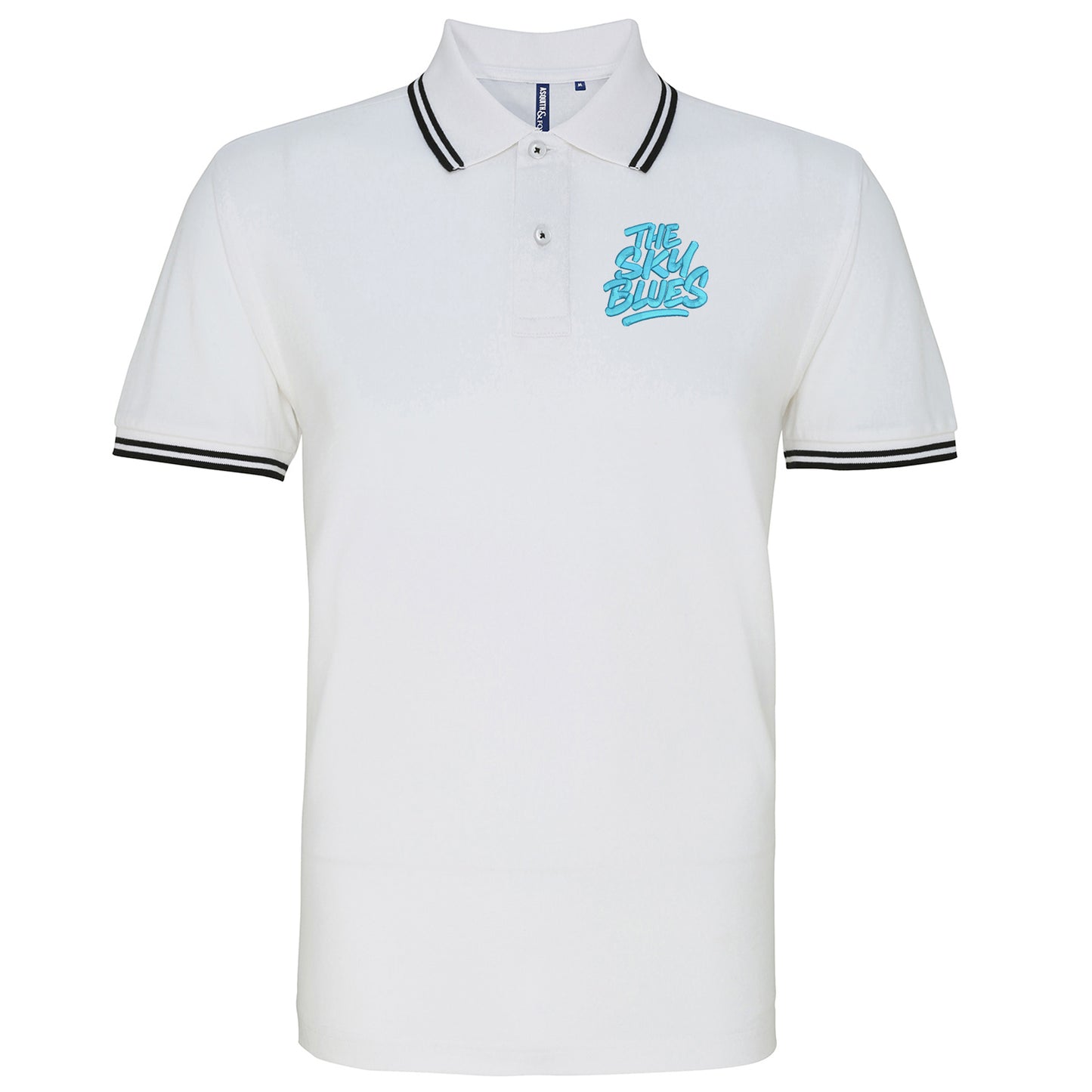 Coventry City The Sky Blues Tipped Polo Shirt 