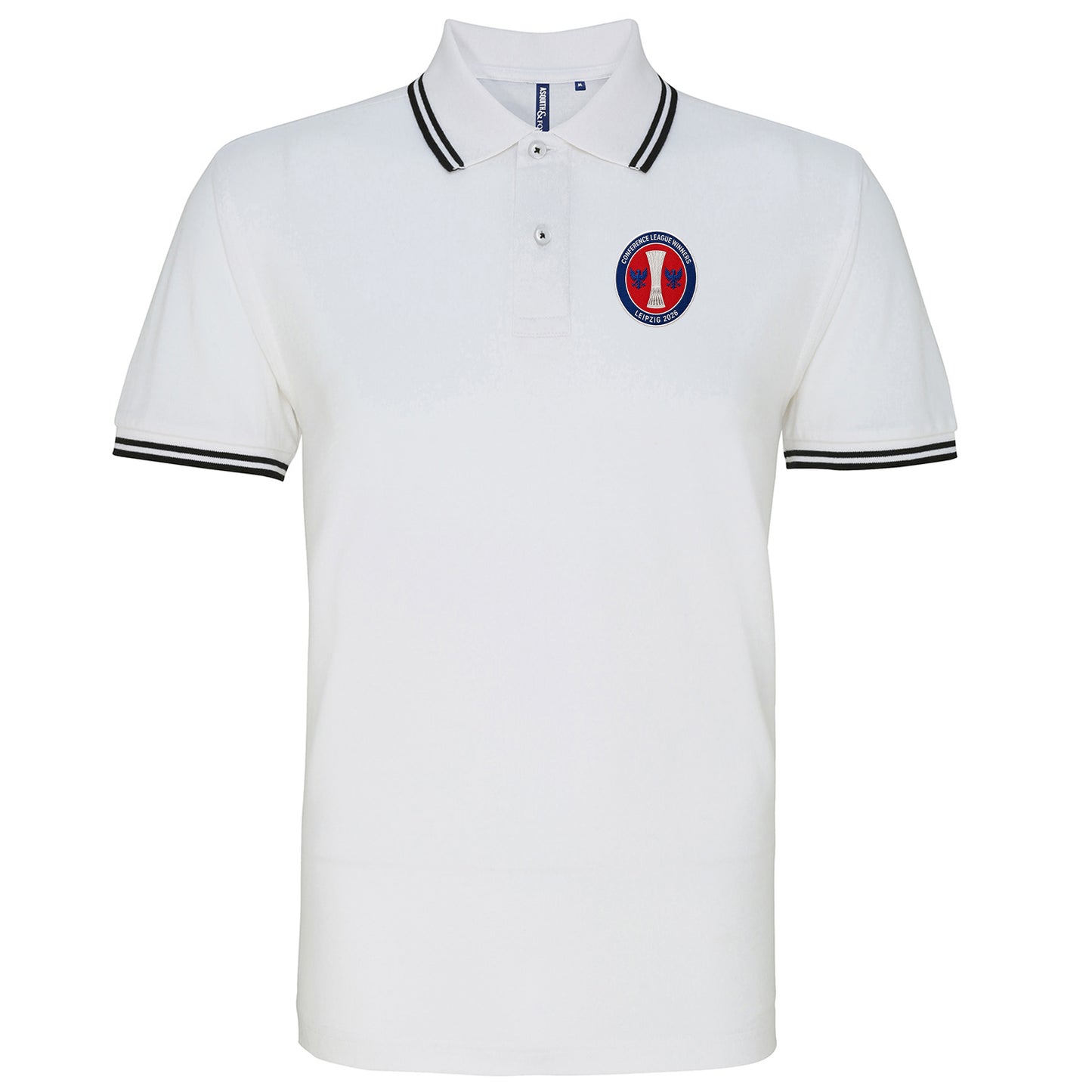 Crystal Palace Conference League Winners 2026 Tipped Polo Shirt
