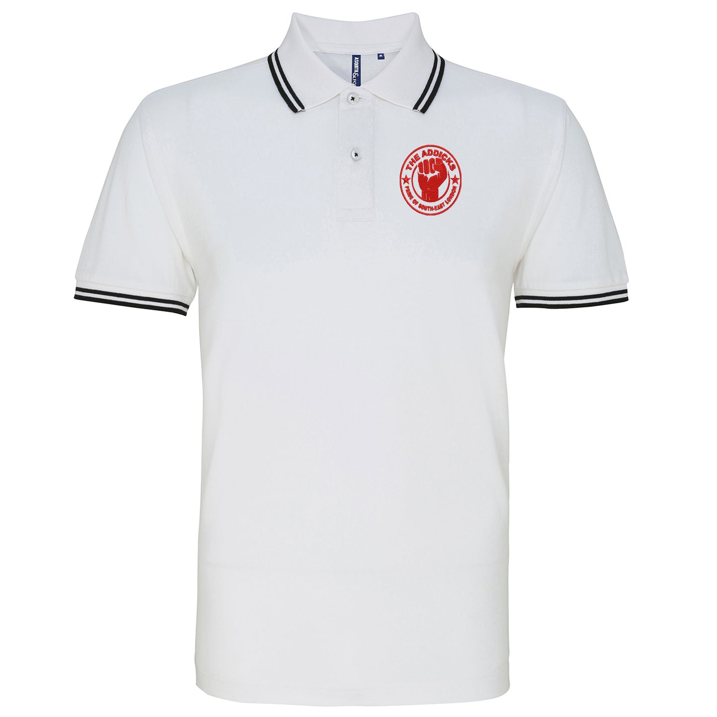 Charlton Athletic Football Tipped Polo Shirt