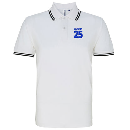 Bobby Zamora Brighton Football Tipped Polo Shirt 