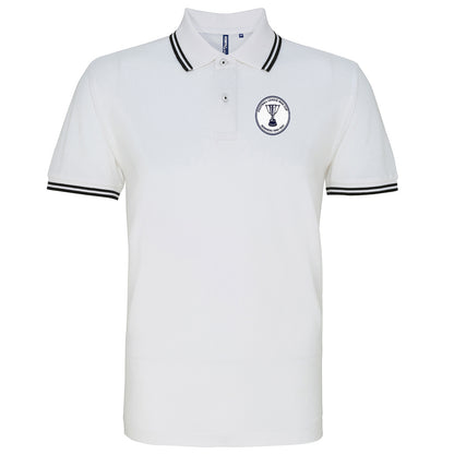 Retro Preston North End Tipped Polo Shirt