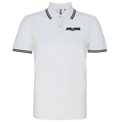 The Cure Band Tipped Polo Shirt 