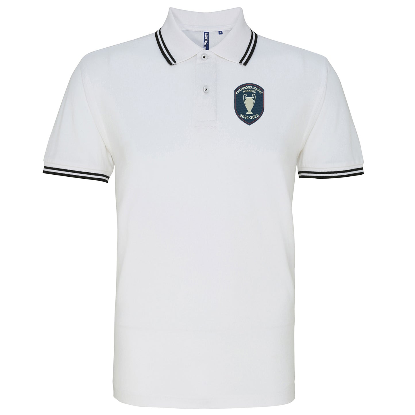 Champions League Winners Tipped Polo Shirt