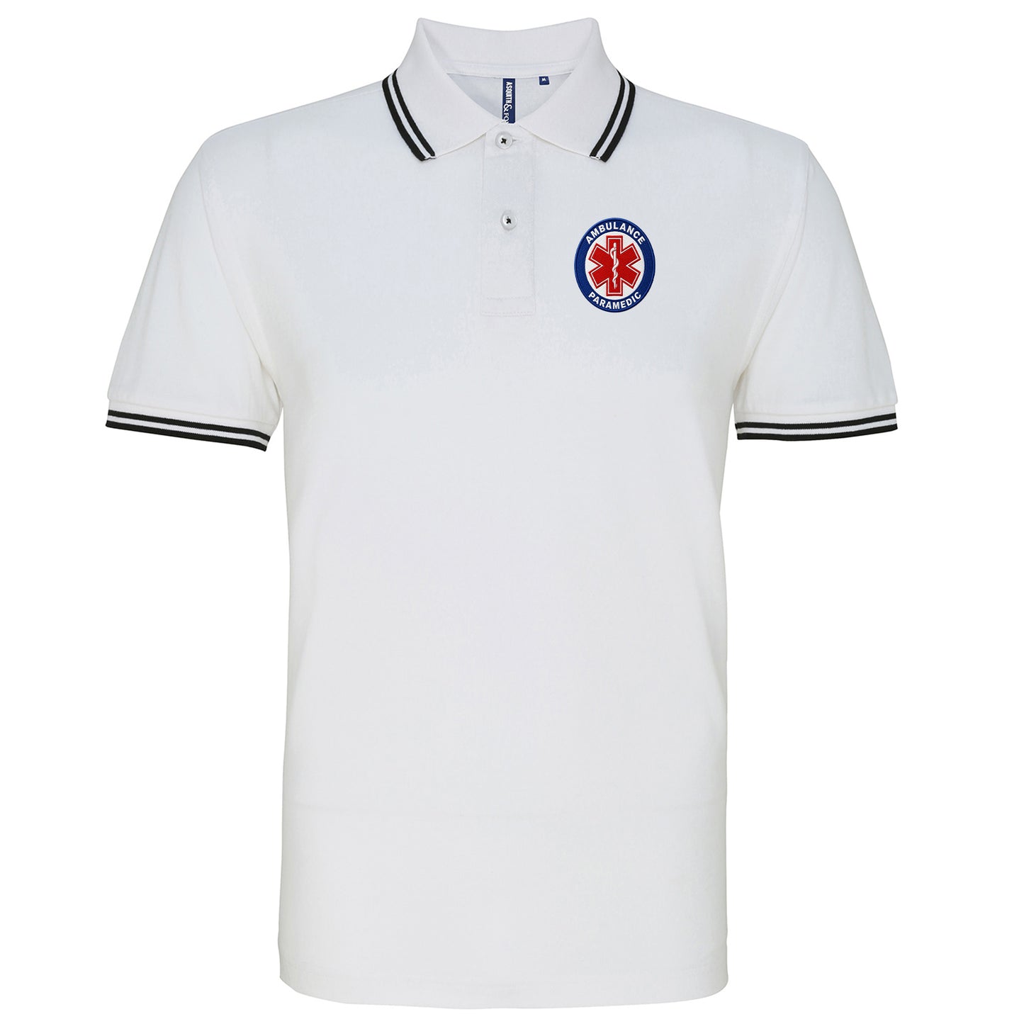 Ambulance Paramedic Tipped Polo Shirt