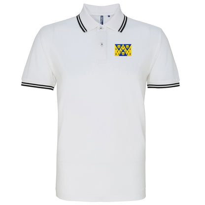 Flag of Shropshire Tipped Polo Shirt