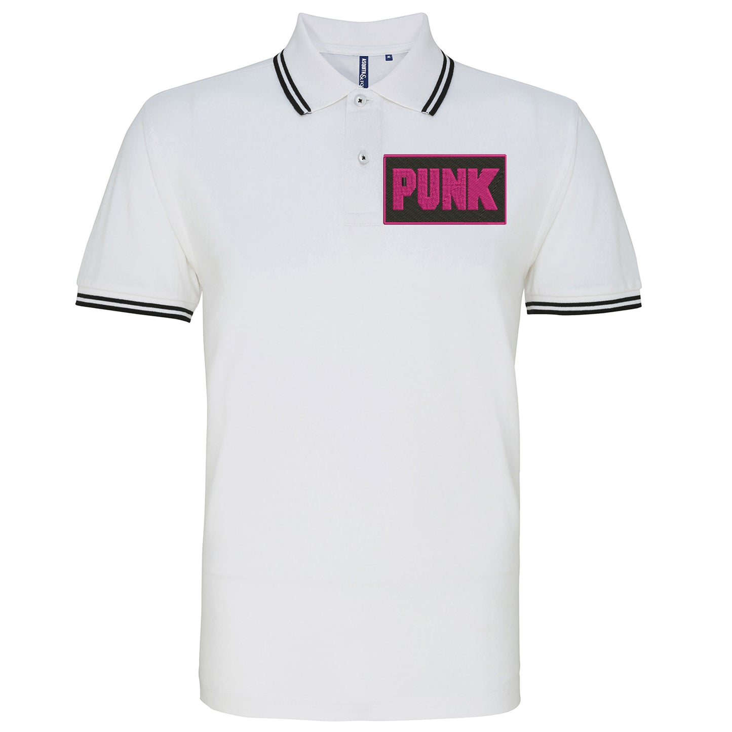 CM Punk Tipped Polo Shirt