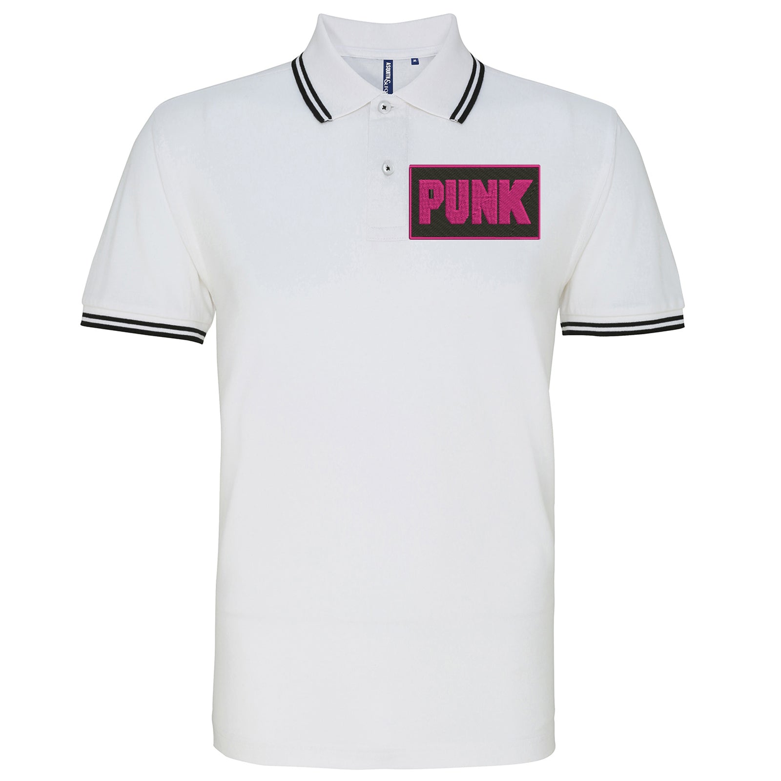 CM Punk Tipped Polo Shirt