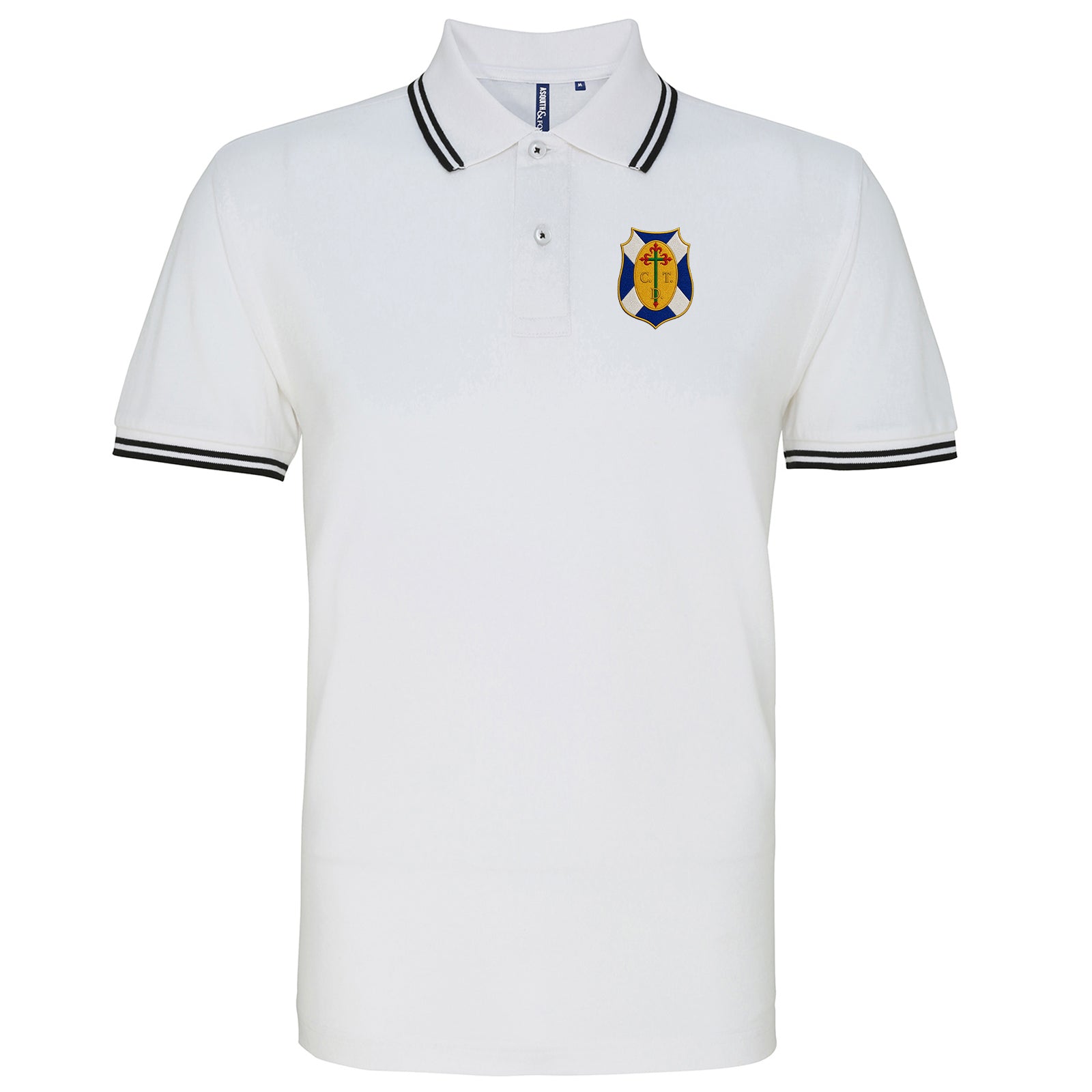 Tenerife Football Tipped Polo Shirt 