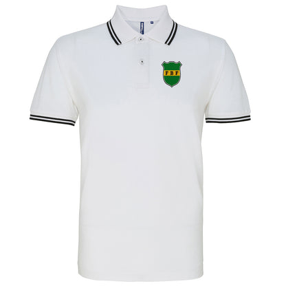 Classic Brazil Football Tipped Polo Shirt 