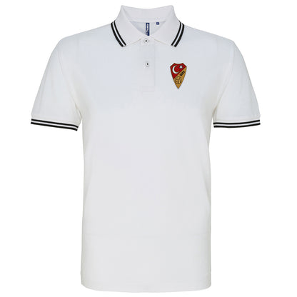 Turkey Football Tipped Polo Shirt