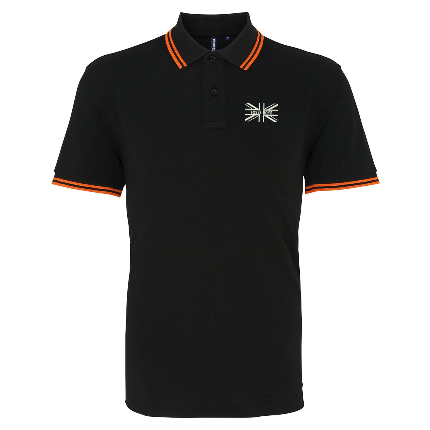 Fosse Boys Union Jack Tipped Polo Shirt