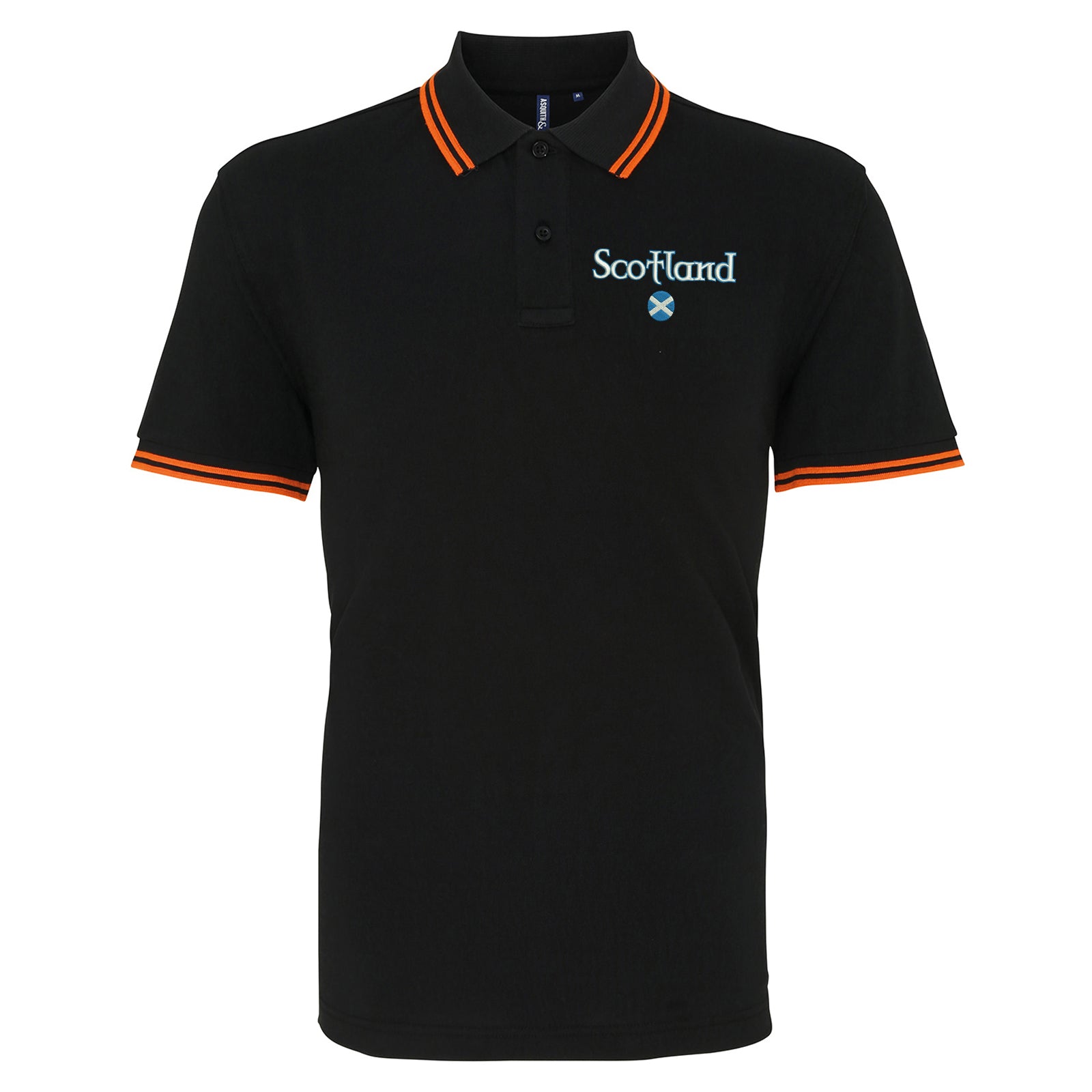 Scotland Circle Flag Polo Shirt