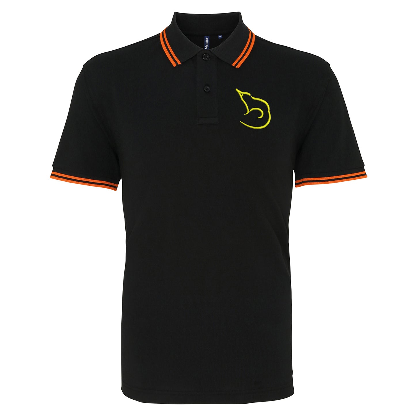 Retro Shrewsbury 1983 Embroidered Tipped Polo Shirt