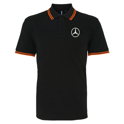 Embroidered Mercedes Polo Shirt UK