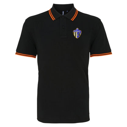 Retro New Brompton Embroidered Tipped Polo Shirt