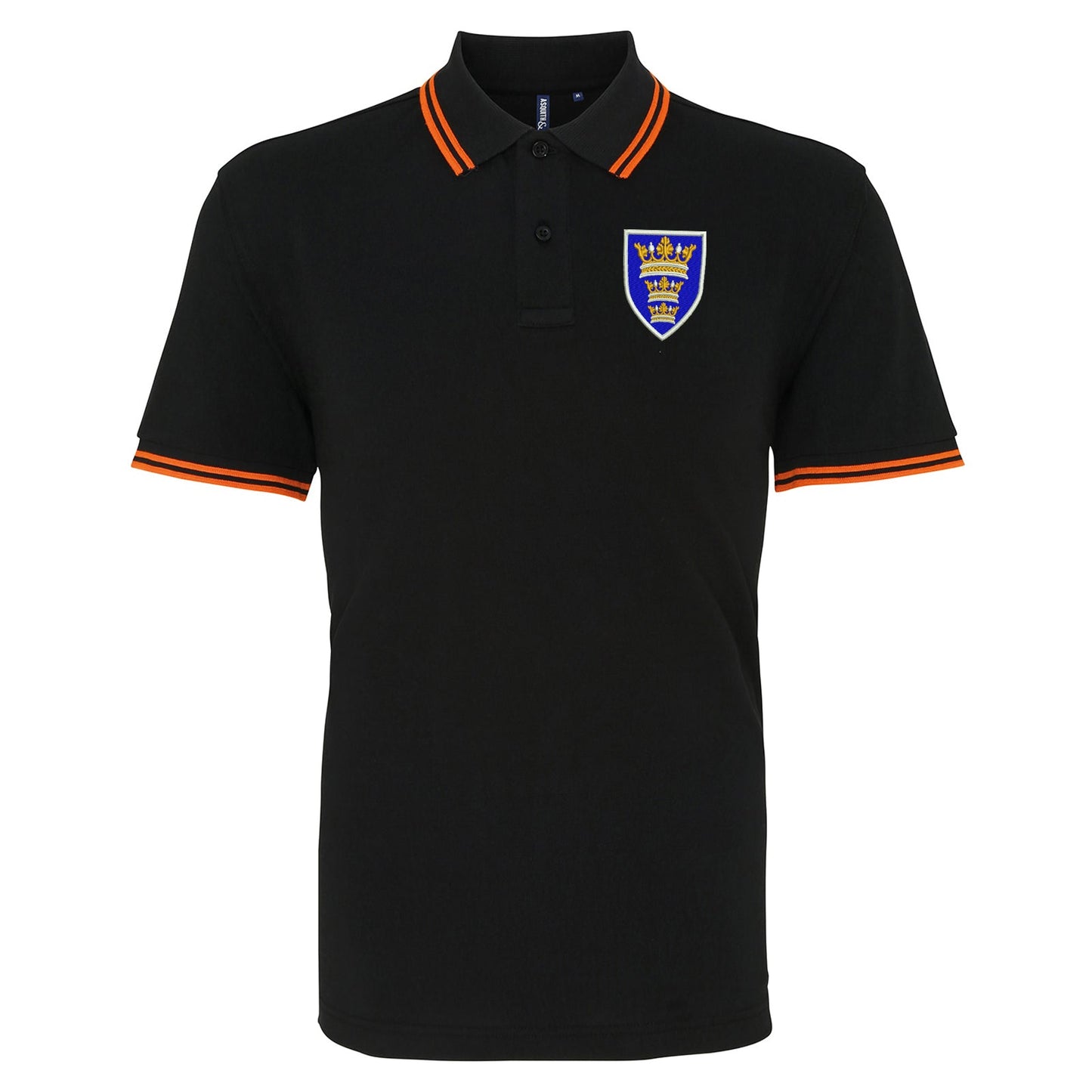 Retro Hull 1935 Embroidered Tipped Polo Shirt