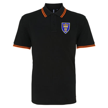 Retro Hull 1935 Embroidered Tipped Polo Shirt