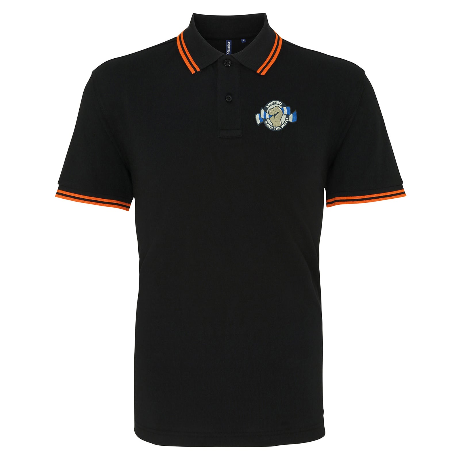 Leeds United Football Tipped Polo Shirt 