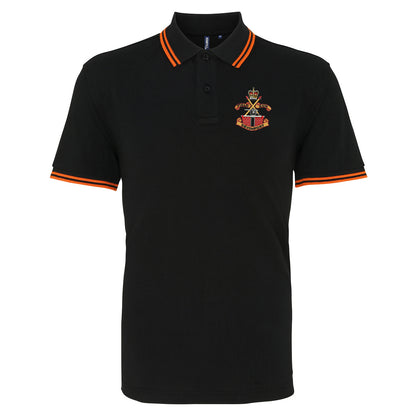 Devonport Field Gun Crew Embroidered Tipped Polo Shirt