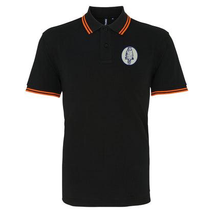 Retro Leeds 1964 Embroidered Tipped Polo Shirt