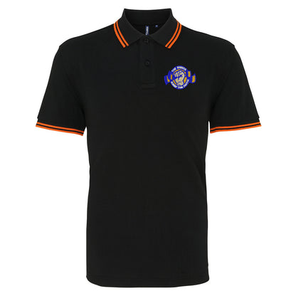 The Rhinos Keep The Faith Embroidered Tipped Polo Shirt