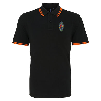 Retro Leicester 1933 Embroidered Tipped Polo Shirt