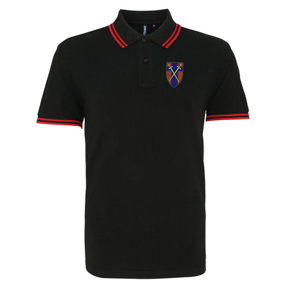 British Forces Germany Embroidered Tipped Polo Shirt