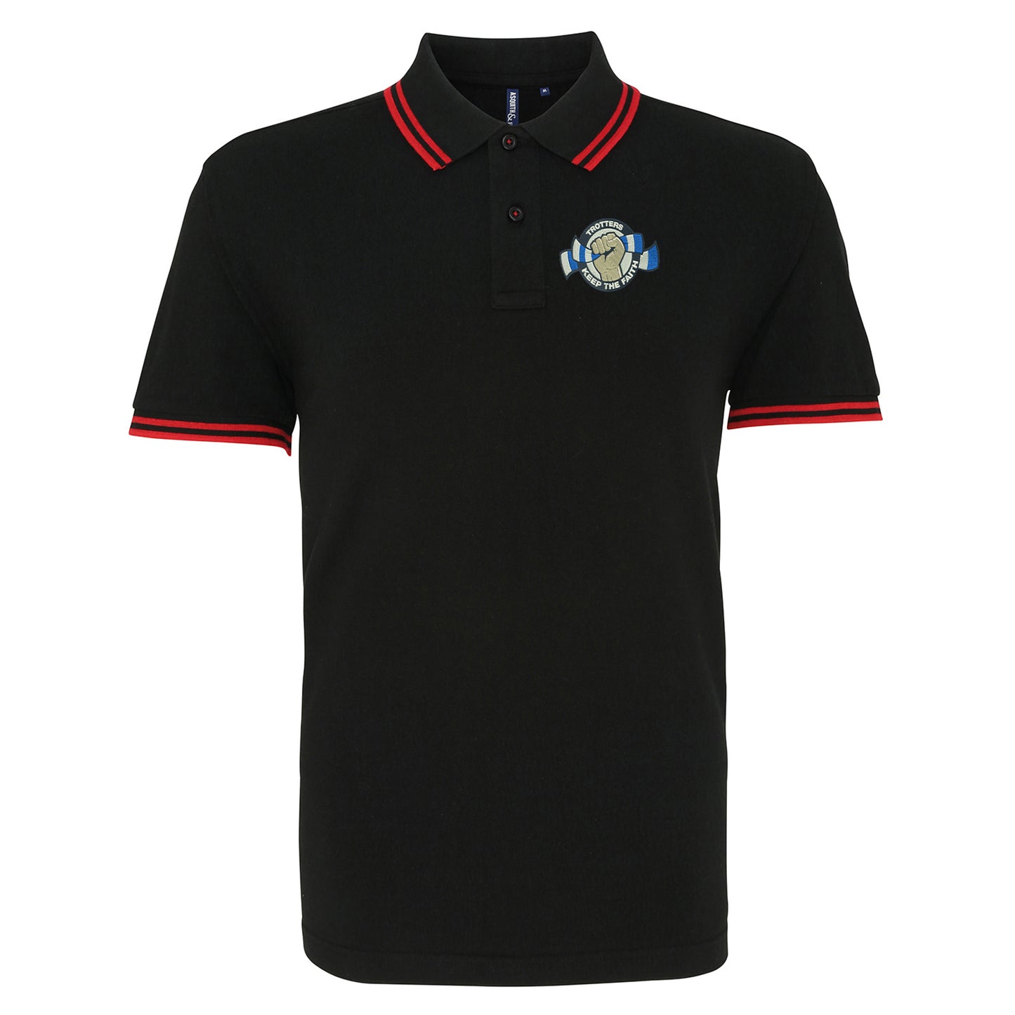 Bolton Wanderers Trotters Tipped Polo Shirt 