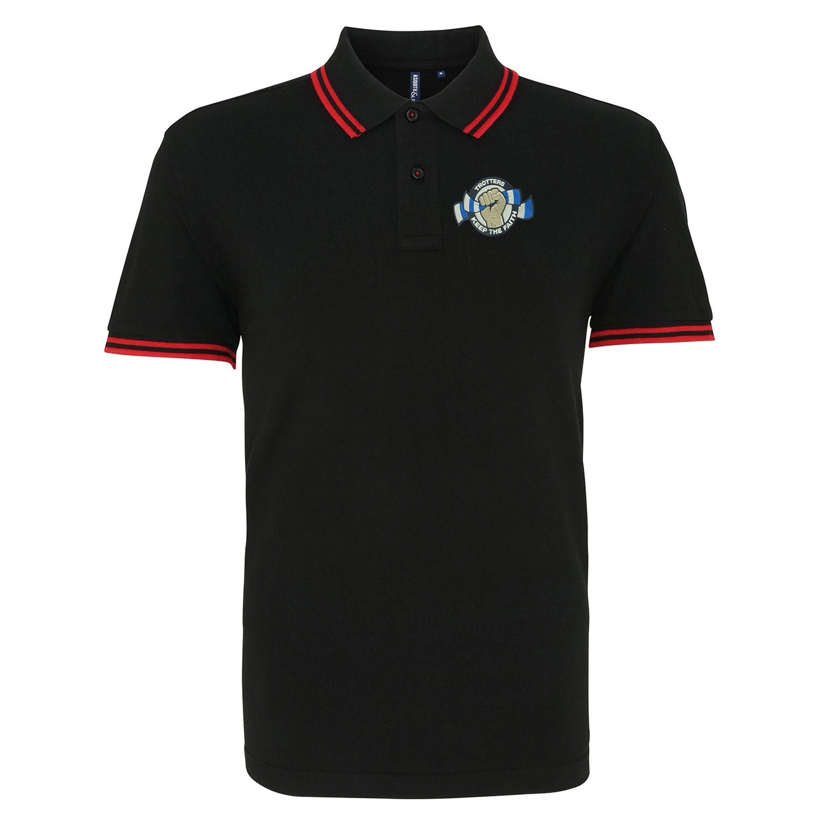 Bolton Wanderers Trotters Tipped Polo Shirt 