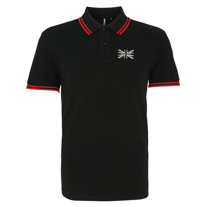 Fosse Boys Union Jack Tipped Polo Shirt