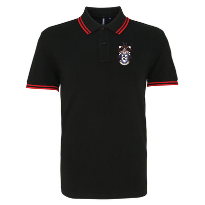 Brighton Coat of Arms Embroidered Tipped Polo Shirt