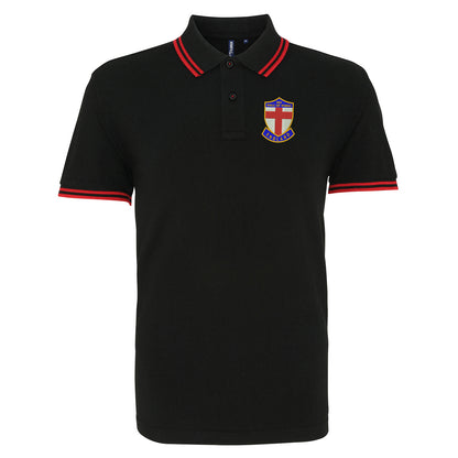 England World Cup Winners 1966 Embroidered Tipped Polo Shirt