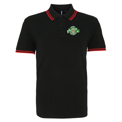 Celtic FC Football Tipped Polo Shirt