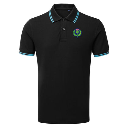 Scotland Rugby Polo Shirt Mens