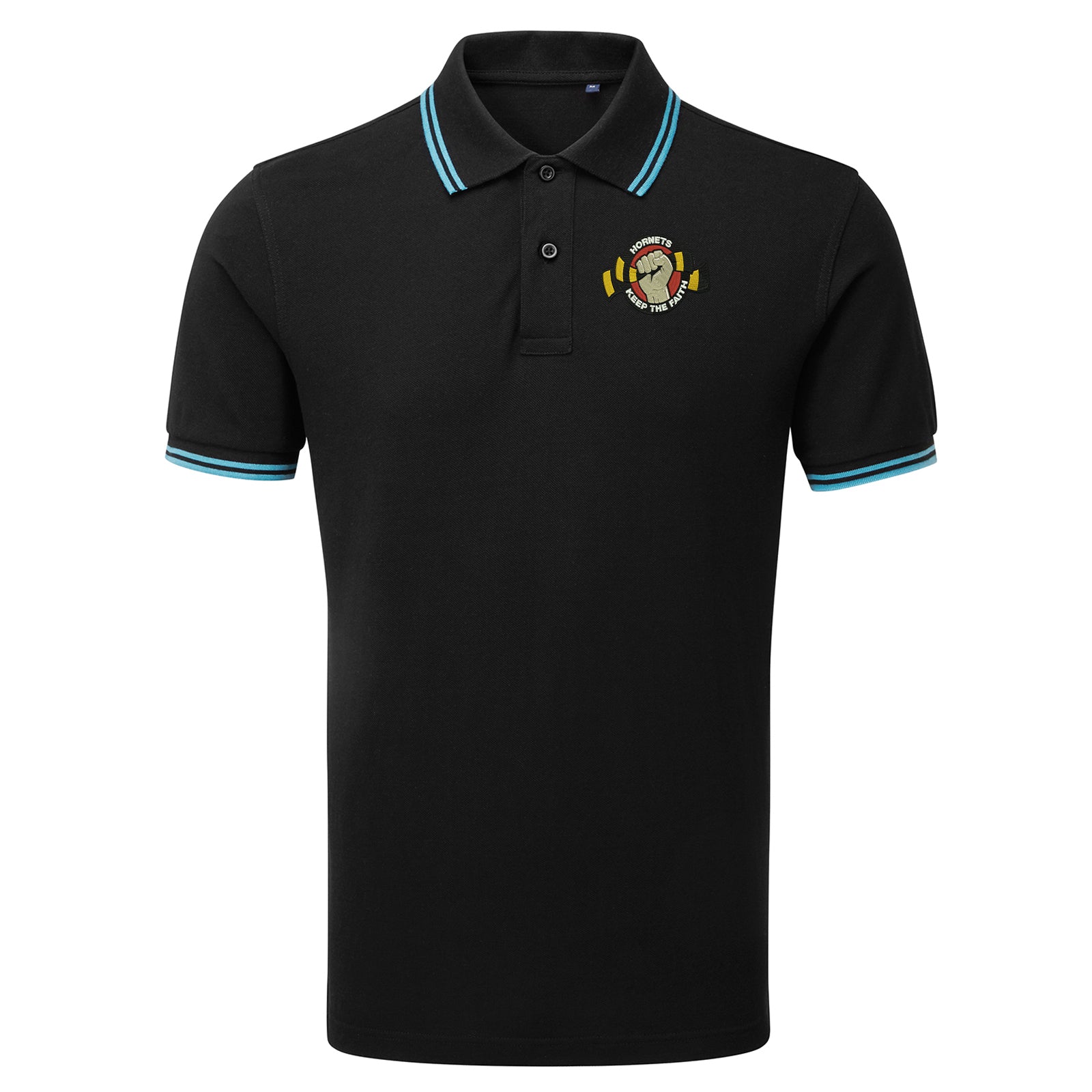 Watford FC Football Tipped Polo Shirt