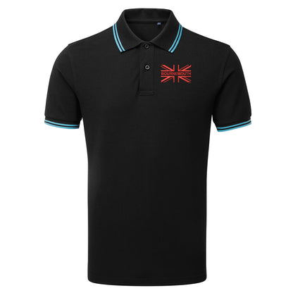 AFC Bournemouth Football Tipped Polo Shirt 