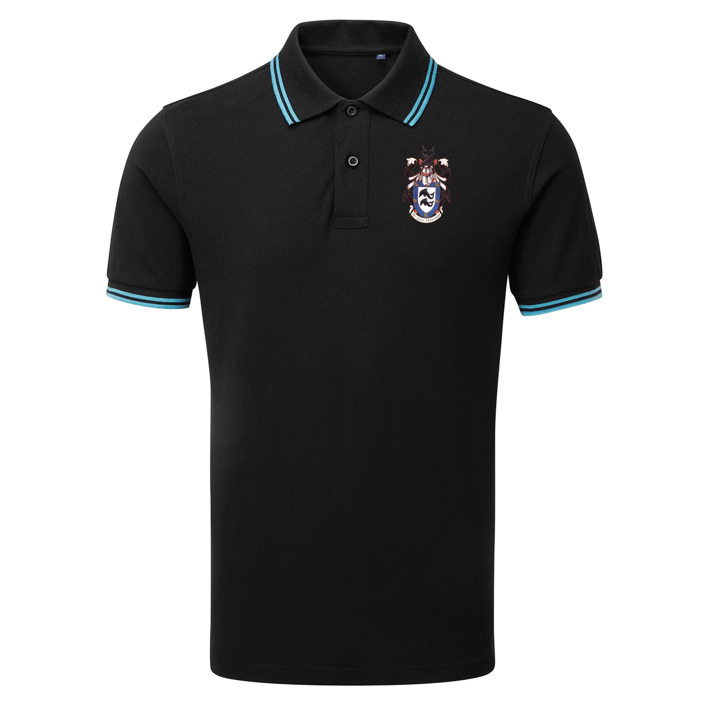 Brighton Coat of Arms Embroidered Tipped Polo Shirt