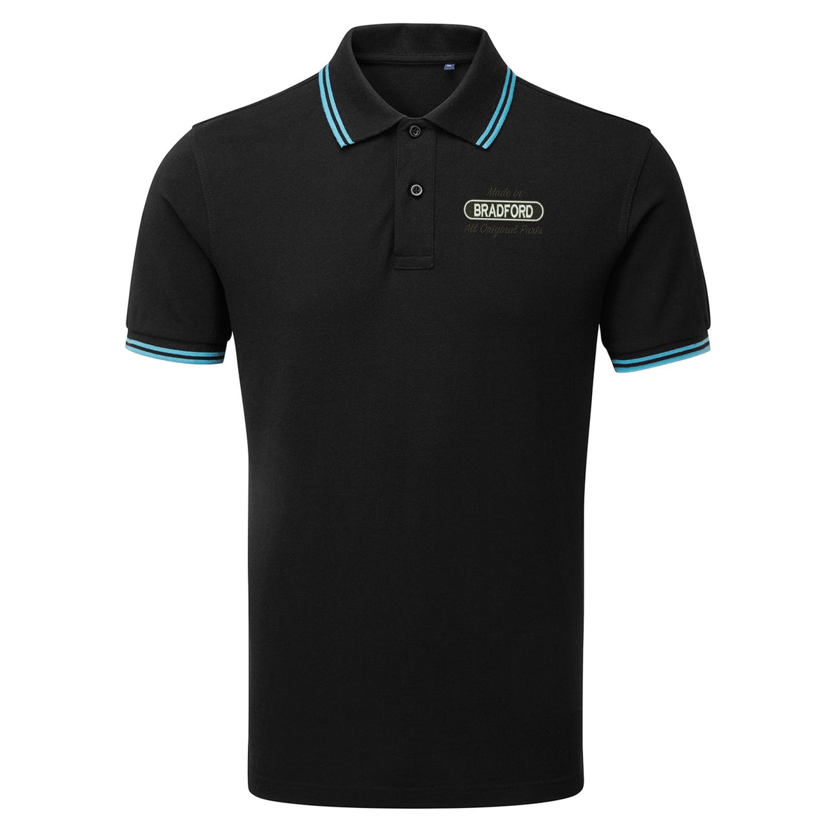 Bradford All Original Parts Tipped Embroidered Polo Shirt