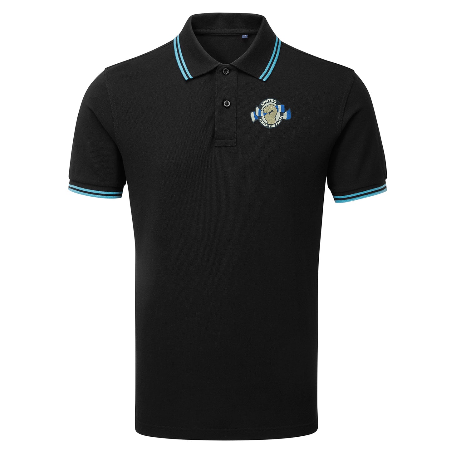 Leeds United Football Tipped Polo Shirt 