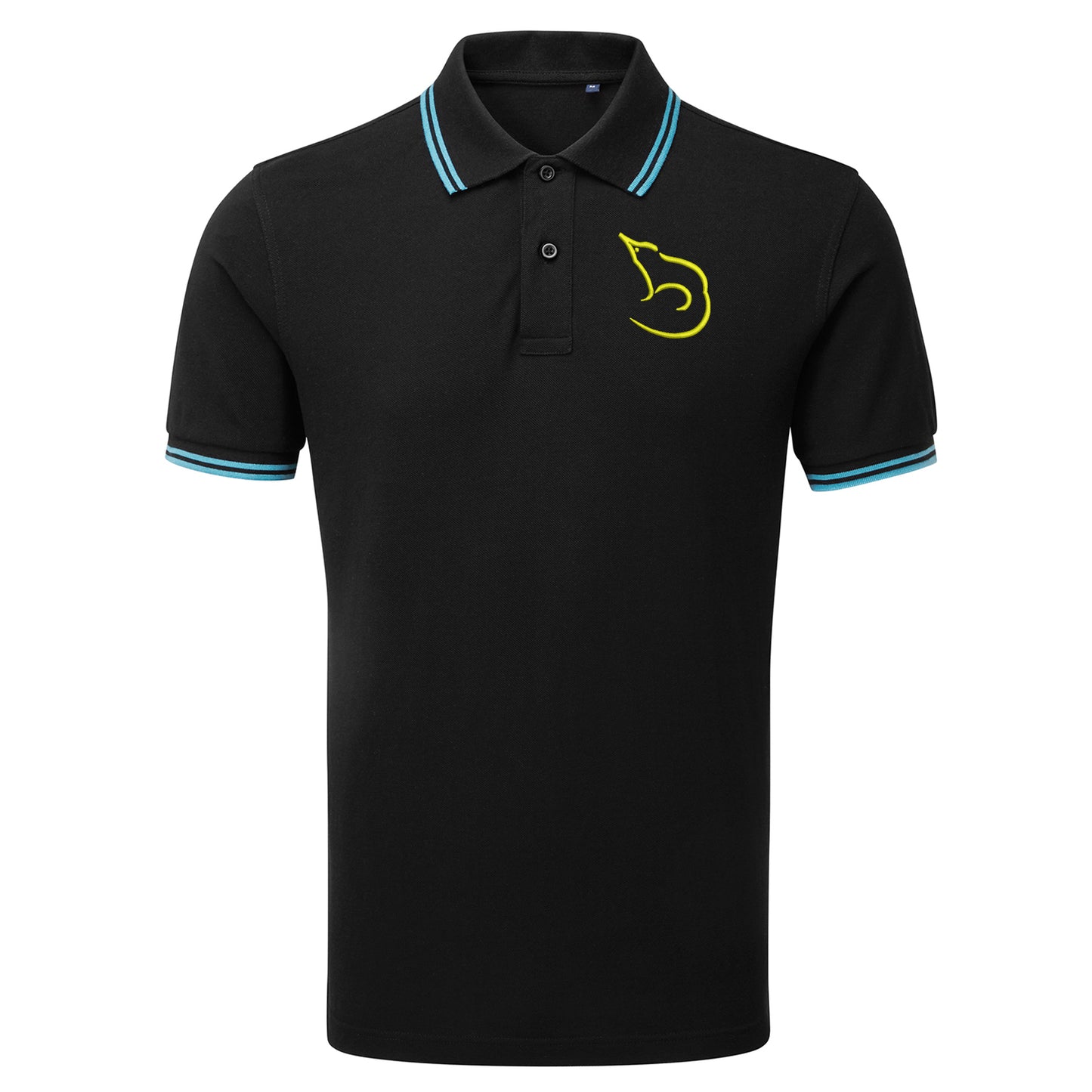 Retro Shrewsbury 1983 Embroidered Tipped Polo Shirt