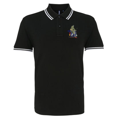 60s Mod Parka Polo Shirt
